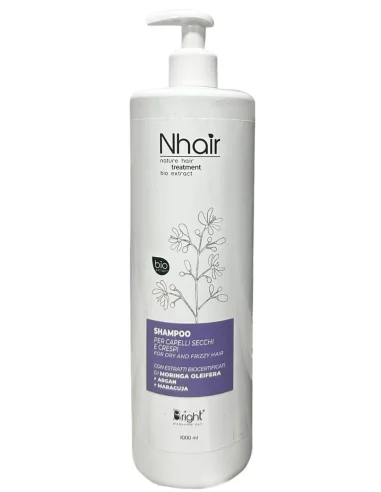 Shampoo For Dry And Frizzy Hair Nhair 1000ml 13213 Bright Professional Hair Natural Shaving Products €24.90 €20.08