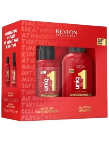 Set Hair Treatment 50ml & Shampoo 100ml Uniq One Revlon OfSt-13203 Revlon Offers for hair €9.90 product_reduction_percent€7.98