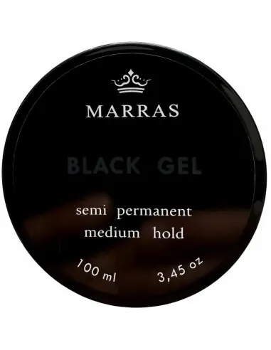 Black Gel Ημιμόνιμο Για Μεσαίο Κράτημα από Marras 100ml 13285 Marras