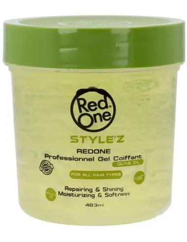 Hair Gel with Olive Oil Red One 483ml 13296 Red One Gel €9.90 €7.98