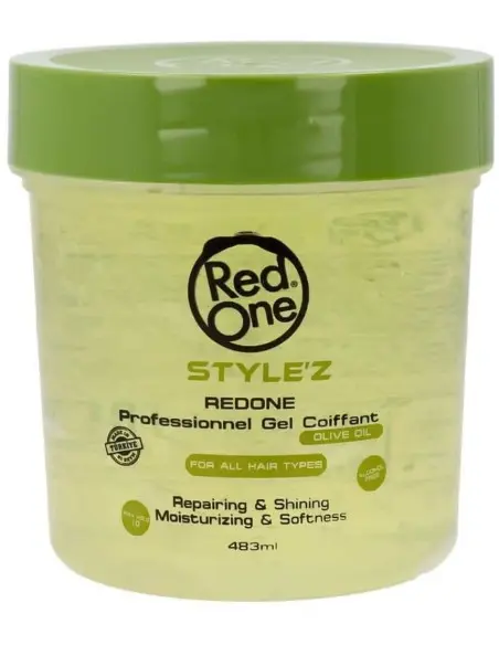 Hair Gel with Olive Oil Red One 483ml 13296 Red One Strong Gel €9.90 €7.98