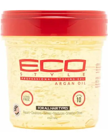 Hair Gel with Argan Oil Eco Style 473ml 13297 Eco Style Gel €9.90 €7.98