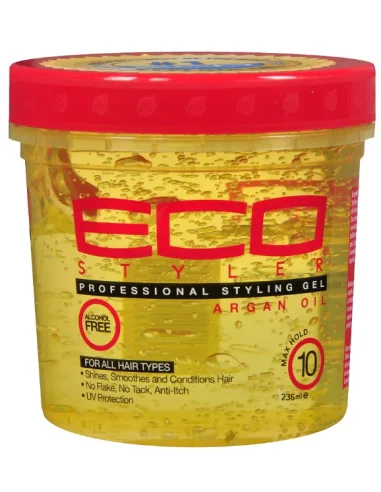 Hair Gel with Argan Oil Eco Style 236ml 13305 Eco Style Gel €7.50 €6.05