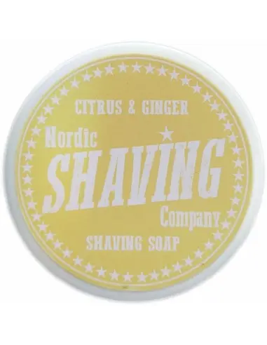 Shaving Soap Citrus & Ginger Nordic Shaving Company 40gr 13324 Nordic Shaving Company Traditional Shaving Soaps €9.90 €7.98