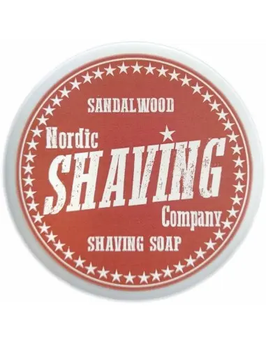 Shaving Soap Sandalwood Nordic Shaving Company 40gr OfSt-13329 Nordic Shaving Company Traditional Shaving Soaps €9.90 €7.98