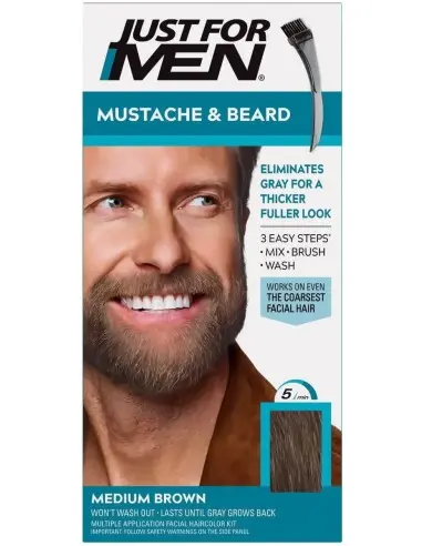 Mustache And Beard Dye Medium Brown Just For Men M-35 OfSt-10231 Just For Men Beard Dye €10.60 €8.55