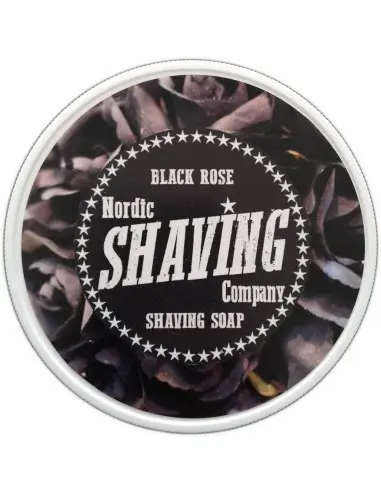 Σαπούνι Ξυρίσματος Black Rose Nordic Shaving Company 140gr 13339 Nordic Shaving Company