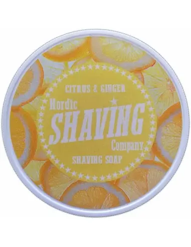 Shaving Soap Citrus & Ginger Nordic Shaving Company 140gr 13340 Nordic Shaving Company Traditional Shaving Soaps €23.90 €19.27