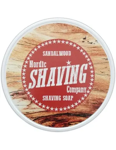 Shaving Soap Sandalwood Nordic Shaving Company 140gr 13341 Nordic Shaving Company Traditional Shaving Soaps €23.90 €19.27