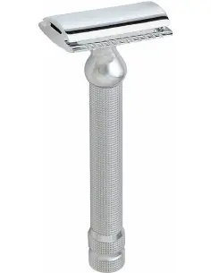 Ξυριστική Μηχανή Ασφαλείας Κλειστού Τύπου Τριών Τεμαχίων Pearl Shaving SHD-21SS Sine Silver 12393 Pearl Shaving