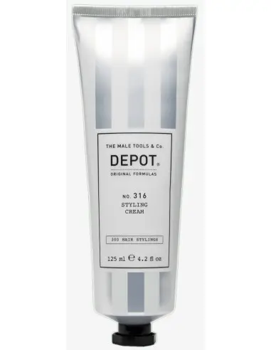 Styling Cream No. 316 The Male Tools & Co Depot 125ml 13347 Depot - The Male Tools & Co. Cream €18.00 -10%€14.52