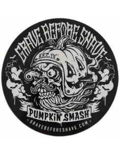 Fisticuffs Grave Before Shave Pumpkin Smash Sticker 10,5 x 10,5cm 4549 Fisticuffs LLC Stickers €1.90 €1.54