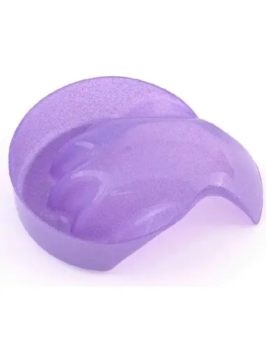 Purple Glitter Plastic Bowl For Manicure 13372 HairMaker Nail Accessories €3.50 €2.82