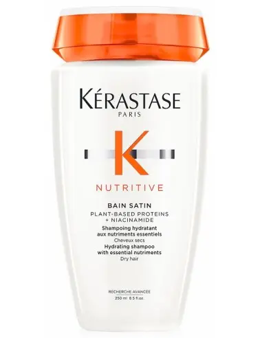 Nutritive Bain Satin Shampoo Dry Hair Kerastase 250ml 13443 Kerastase Paris