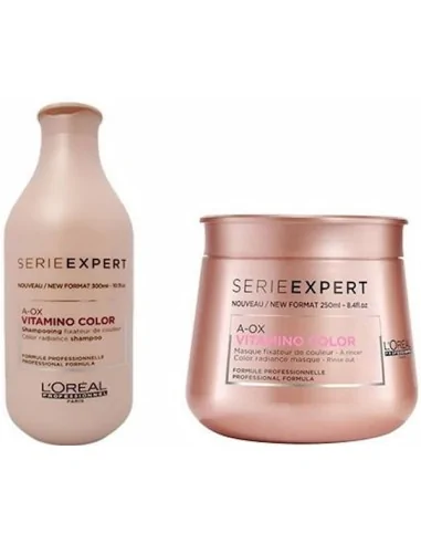 L'oreal Vitamino Color Pack Shampoo 300ml & Mask 250ml Disc-0117 L'Oréal Professionnel