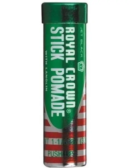 Royal Crown Jet Black Stick Pomade 25gr Disc-0278 Pomade With Color €0.00 €0.00