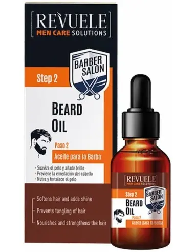 Beard Care Oil Step 2 Barber Salon Revuele 30ml 13460 Revuele Beauty & Care Beard Oil €6.60 €5.32