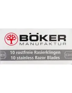 Razor Blades Boker Solingen Pack 10 13478 Boker Razor Blades €6.95 €5.60