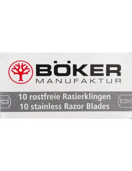 Razor Blades Boker Solingen Pack 10 13478 Boker Razor Blades €6.95 €5.60