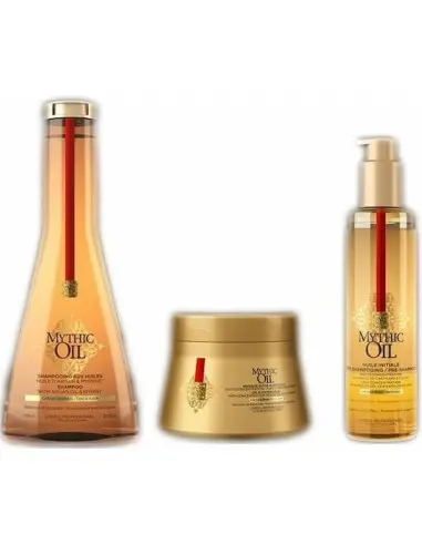 L'Oreal Professionnel Mythic Oil Shampoo & Pre-Shampoo & Hair Mask Pack For Thick Hair Disc-3615 L'Oréal Professionnel