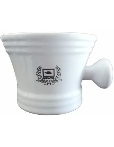 Porcelain Shaving Bowl Nipavo Pogotonomia Line White 13522 Nipavo Bowls €12.90 €10.40