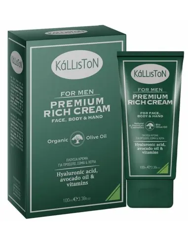 Κρέμα Προσώπου Και Σώματος Premium Για Άντρες Kalliston 100ml 13529 Kalliston