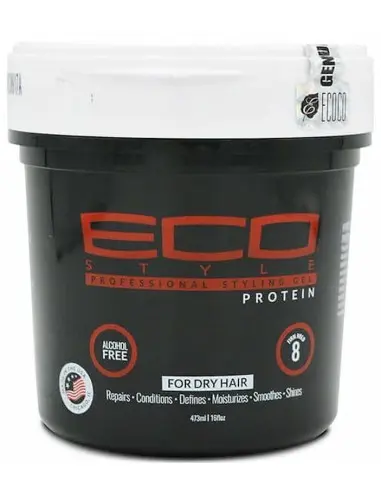 Eco Style Protein Gel Μαλλιών 473ml 13543 Eco Style