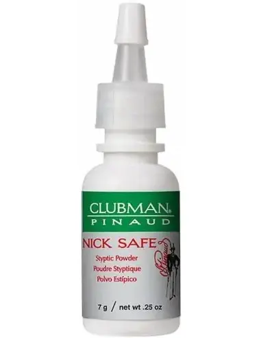 Styptic Powder Nick Safe Pinaud Clubman 7gr 13557 ClubMan Hemostatics €6.50 product_reduction_percent€5.24