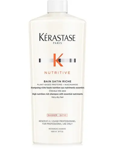 Kerastase Nutritive Bain Satin Rich Shampoo 1000ml 4470 Kerastase Paris Kerastase Members Club €52.90 €42.66