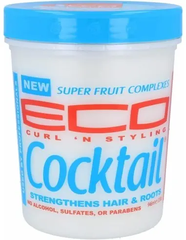 Eco Curl & Style Cocktail Strengthens Hair & Roots 946ml 13570 Eco Style Medium Gel €25.50 €20.56