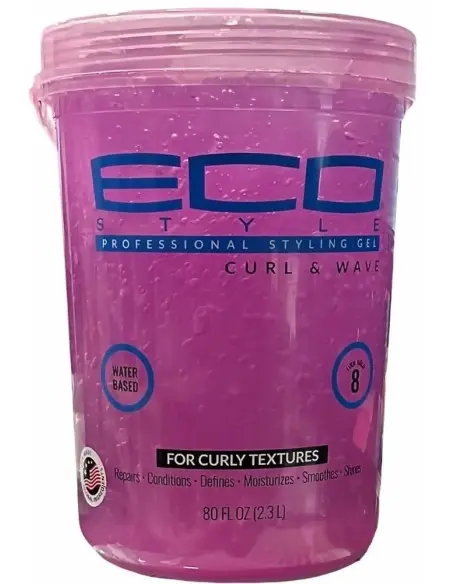 Firm Hold Gel 8 Eco Style for Curl & Wave Hair 2.3L 13584 Eco Style Strong Gel €26.90 €21.69