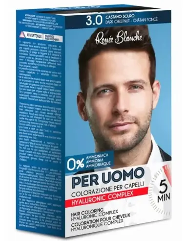 Hair Coloring Dark Brown 3 Renee Blanche For Men 13589 Renee Blanche Hairdyes For Men €9.90 €7.98