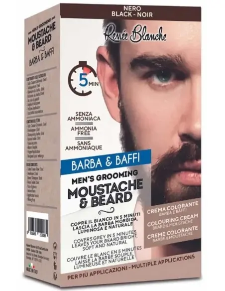 Beard And Moustache Dye Black Renee Blanche 13592 Renee Blanche Beard Dye €10.90 €8.79