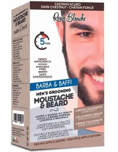 Beard and Moustache Dye Dark Brown Renee Blanche 13593 Renee Blanche Beard Dye €10.90 €8.79