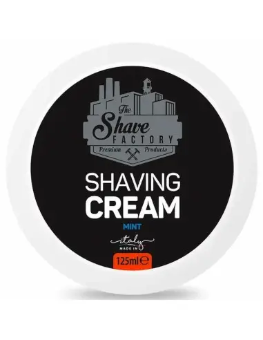 Κρέμα Ξυρίσματος Με Μέντα Shave Factory 125ml 13626 Shave Factory