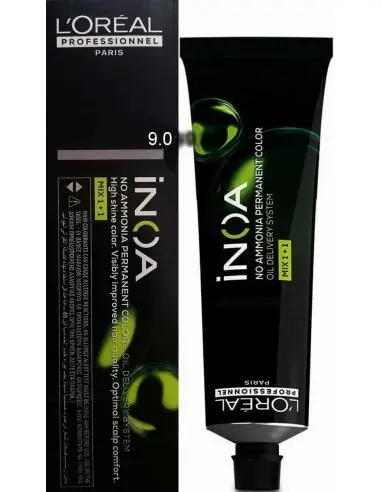 Hair Dye Inoa 9.0 New L'Oreal Professionnel 60ml 13639 L'Oreal Professionnel Pro Hair Dye HairDye L'Oreal €11.90 €9.60