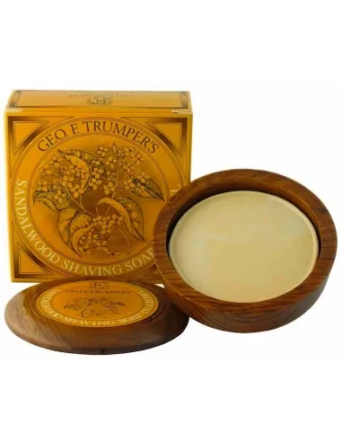 Shaving Soap Sandalwood Wooden Bowl Geo. F. Trumper 80gr 1233 Geo F Trumper Traditional Shaving Soaps €22.00 €17.74