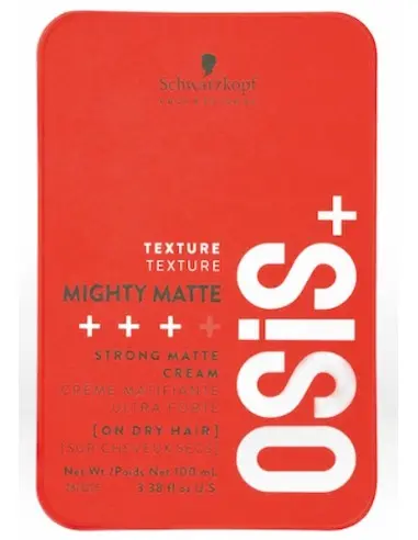 Strong Matte Cream Mighty Osis+ Schwarzkopf 100ml 13707 Schwarzkopf Professional