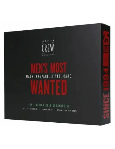 Hold Grooming Kit Medium 4 in 1 American Crew Mens Most Wanted 13718 American Crew