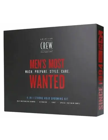 Hold Strong Grooming Kit 4 in 1 American Crew Mens Most Wanted 4 in 1 13717 American Crew Strong Pomade €24.90 -5%€20.08