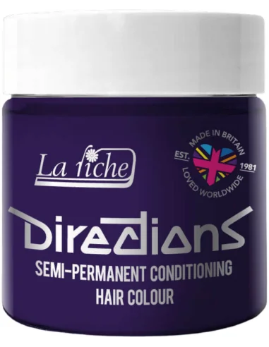 Ημιμόνιμο Χρώμα Μαλλιών Deep Purple La Riche Directions 100ml 13737 La Riche Directions