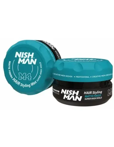 Hair Styling Wax Super High Hold Nishman Matte Finish 100ml OfSt-13802 Nishman Hair Wax €8.50 €6.85
