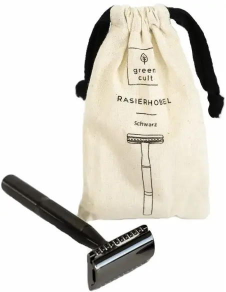 Greencult Safety Razor Basic 3 Pieces Closed Comb Black OfSt-13805 Greencult Closed Comb Safety Razors €34.90 €28.15