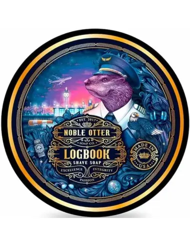 Shaving Soap Logbook Noble Otter 118ml OfSt-13820 Nobble Otter Traditional Shaving Soaps €24.90 €20.08