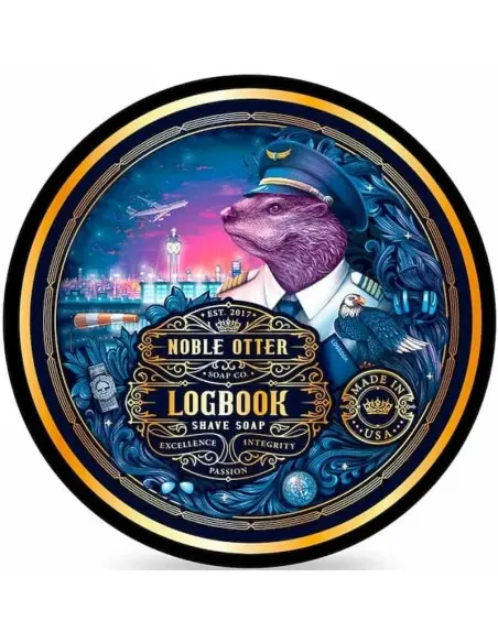 Shaving Soap Logbook Noble Otter 118ml OfSt-13820 Noble Otter Traditional Shaving Soaps €24.00 €19.35
