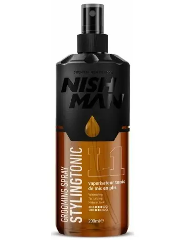 Grooming Spray Styling Tonic L1 Nishman 200ml 13841 Nishman Hair Tonic €11.90 €9.60