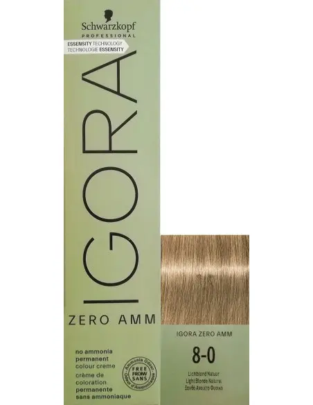 Permanent Hair Dye Igora Zero Ammonia Schwarzkopf Professional 8-0 Light Blonde 60ml 13871 Schwarzkopf Pro Hair Dye Schwarzko... Permanent Hair Dye Igora Zero Ammonia Schwarzkopf Professional 8-0 Light Blonde 60ml 13871 Schwarzkopf Pro Hair Dye Schwarzko...