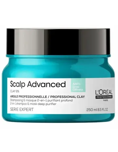 Anti Gros Oiliness Clay Scalp Advanced L'Oréal Professionnel 250ml OfSt-13882 L'Oréal Professionnel Oily €18.00 -5%€14.52