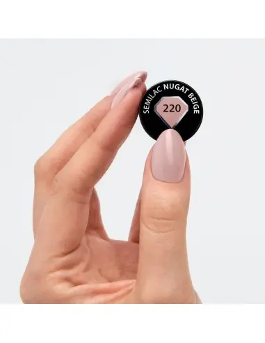 UV Gel Polish 220 Nugat Beige Semilac 7ml 13889 Semilac Semilac HyBrids €9.90 €7.98