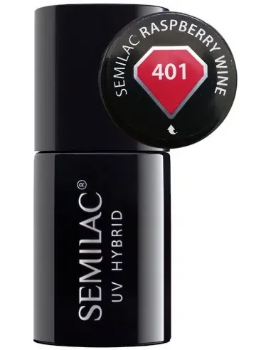 UV Hybrid 401 Raspberry Wine Semilac 7ml 13898 Semilac Semilac HyBrids €9.90 €7.98